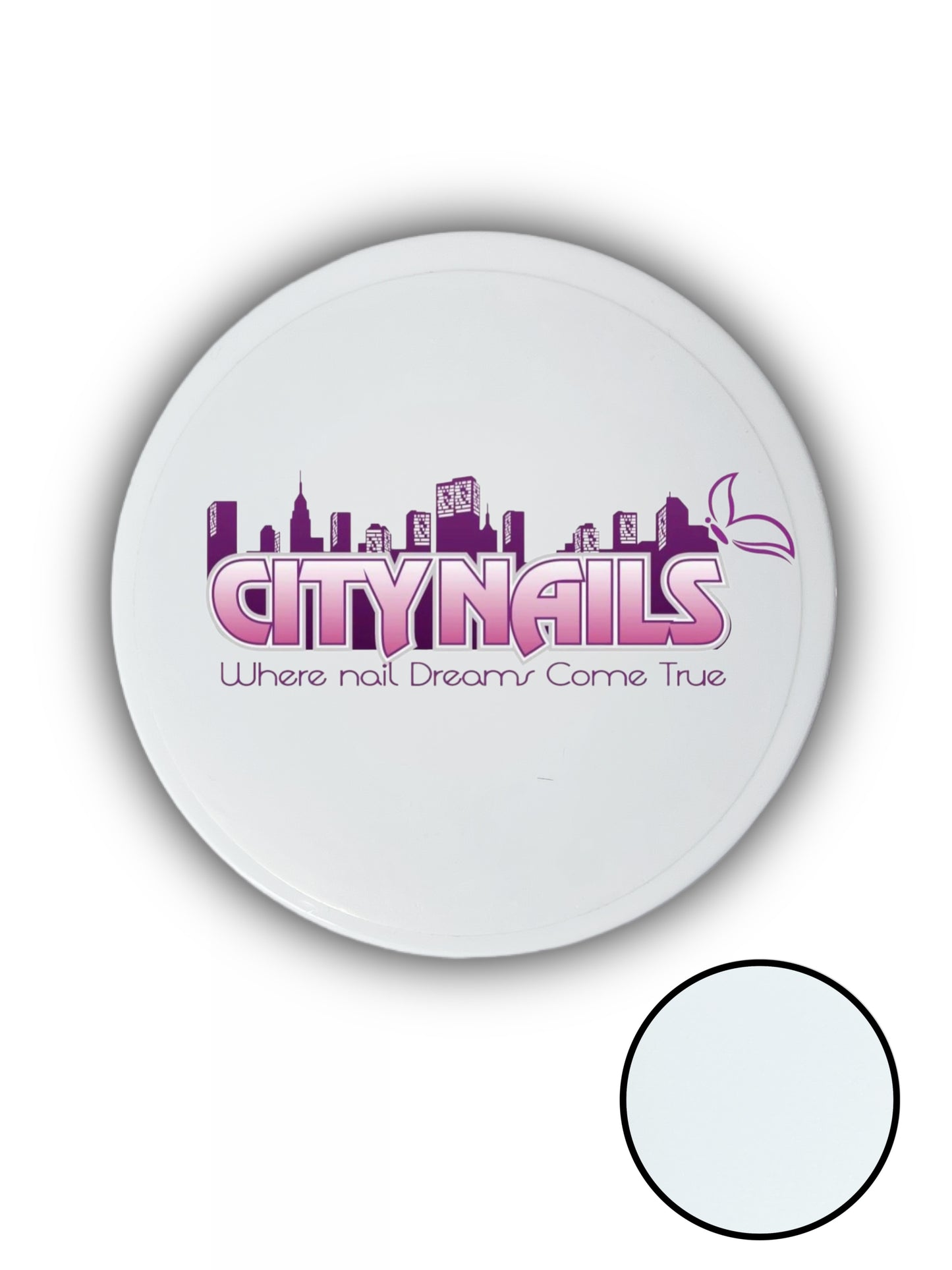 City Nails Acrylic Powder: Crystal Clear (4 oz.)