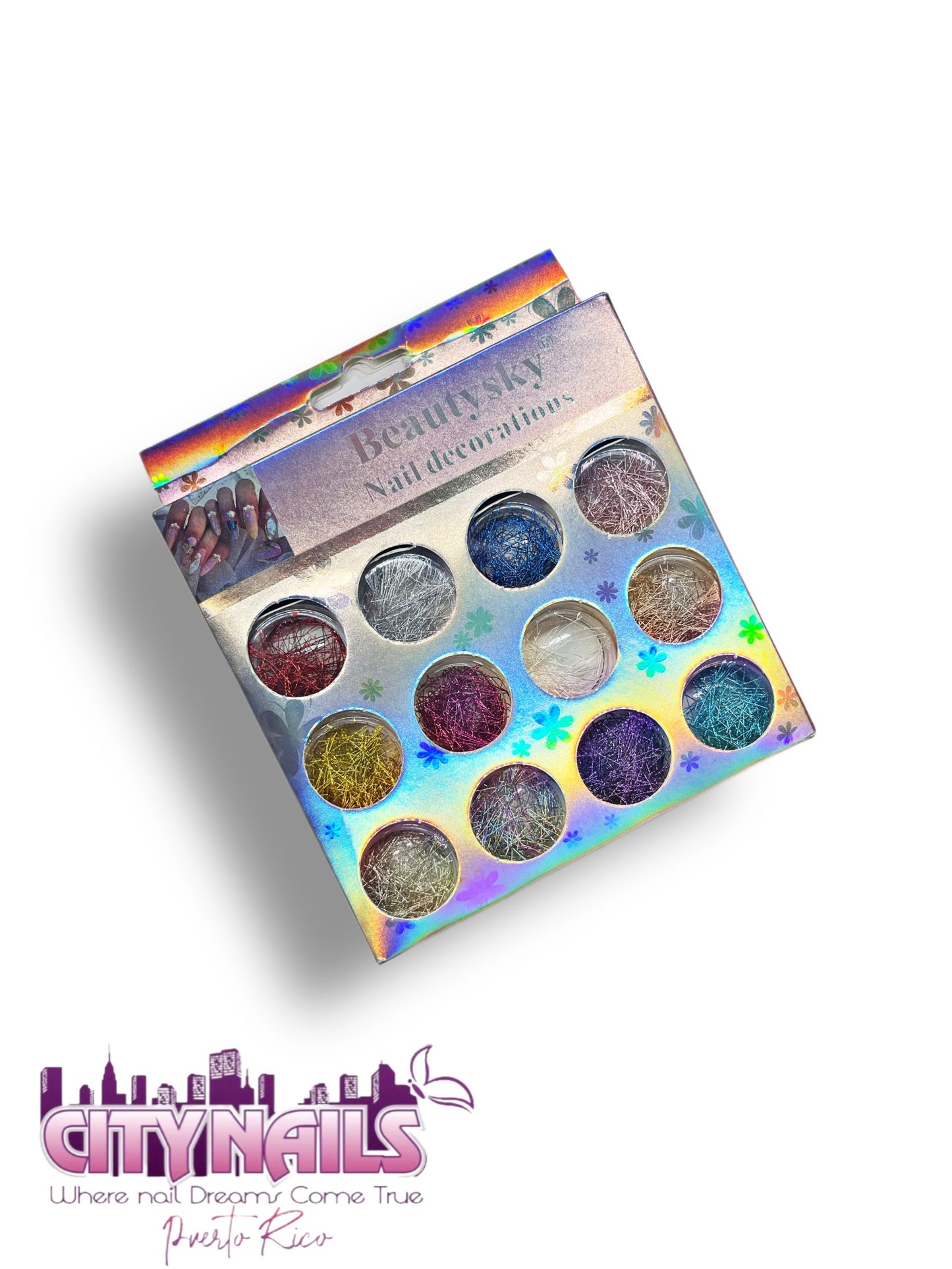 Beauty Sky Nail Decoration: Angel Hair Mix