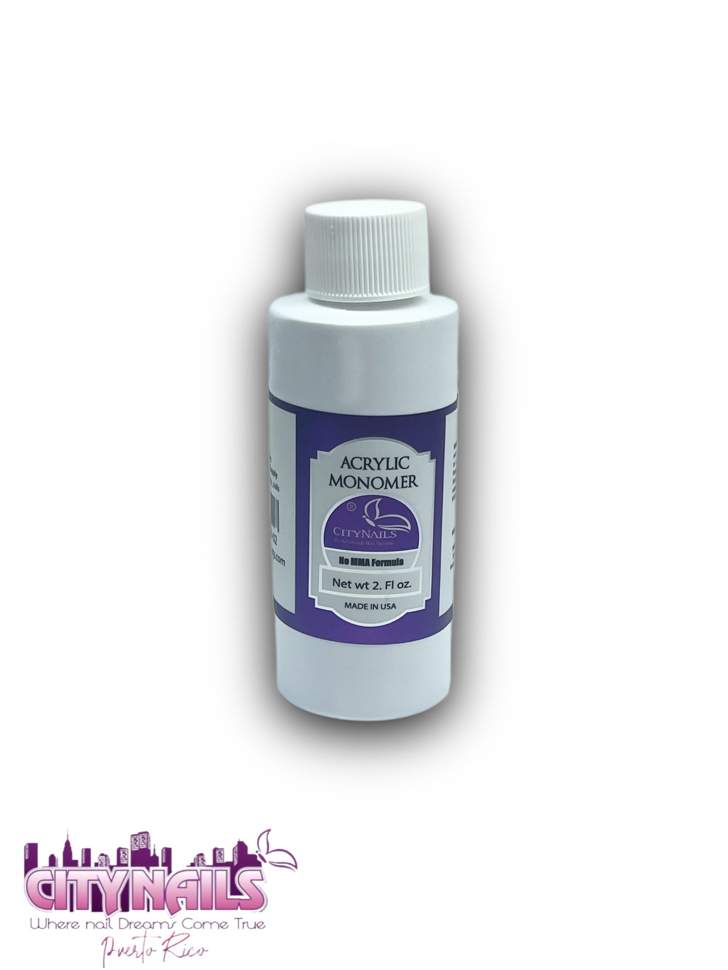 City Nails Acrylic Monomer 2 oz.