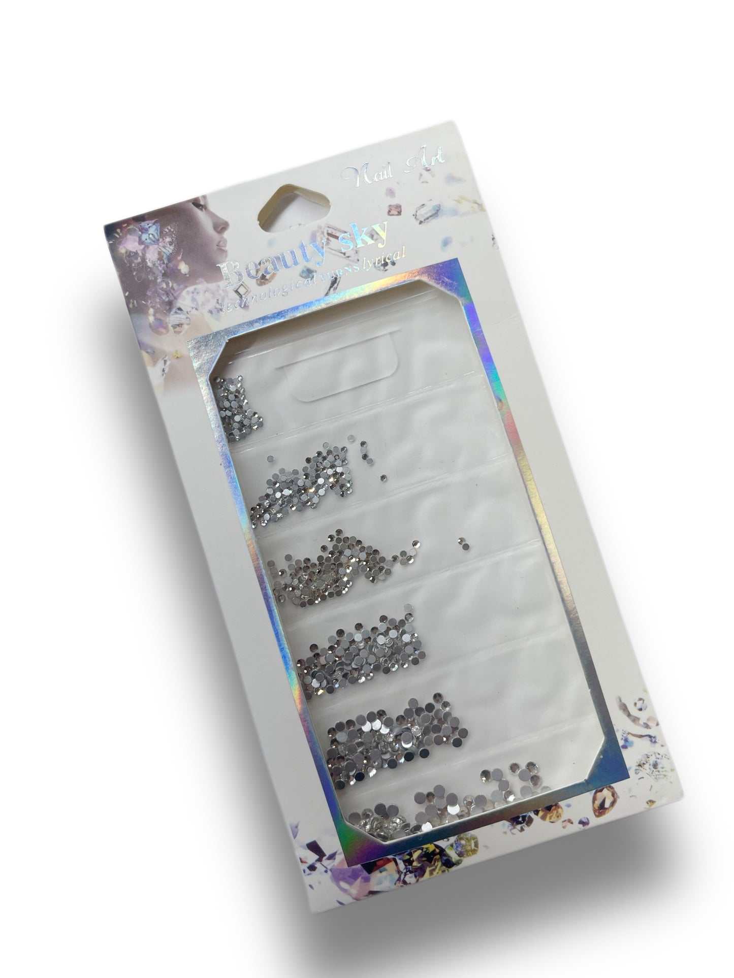 Crystal Bags: Silver