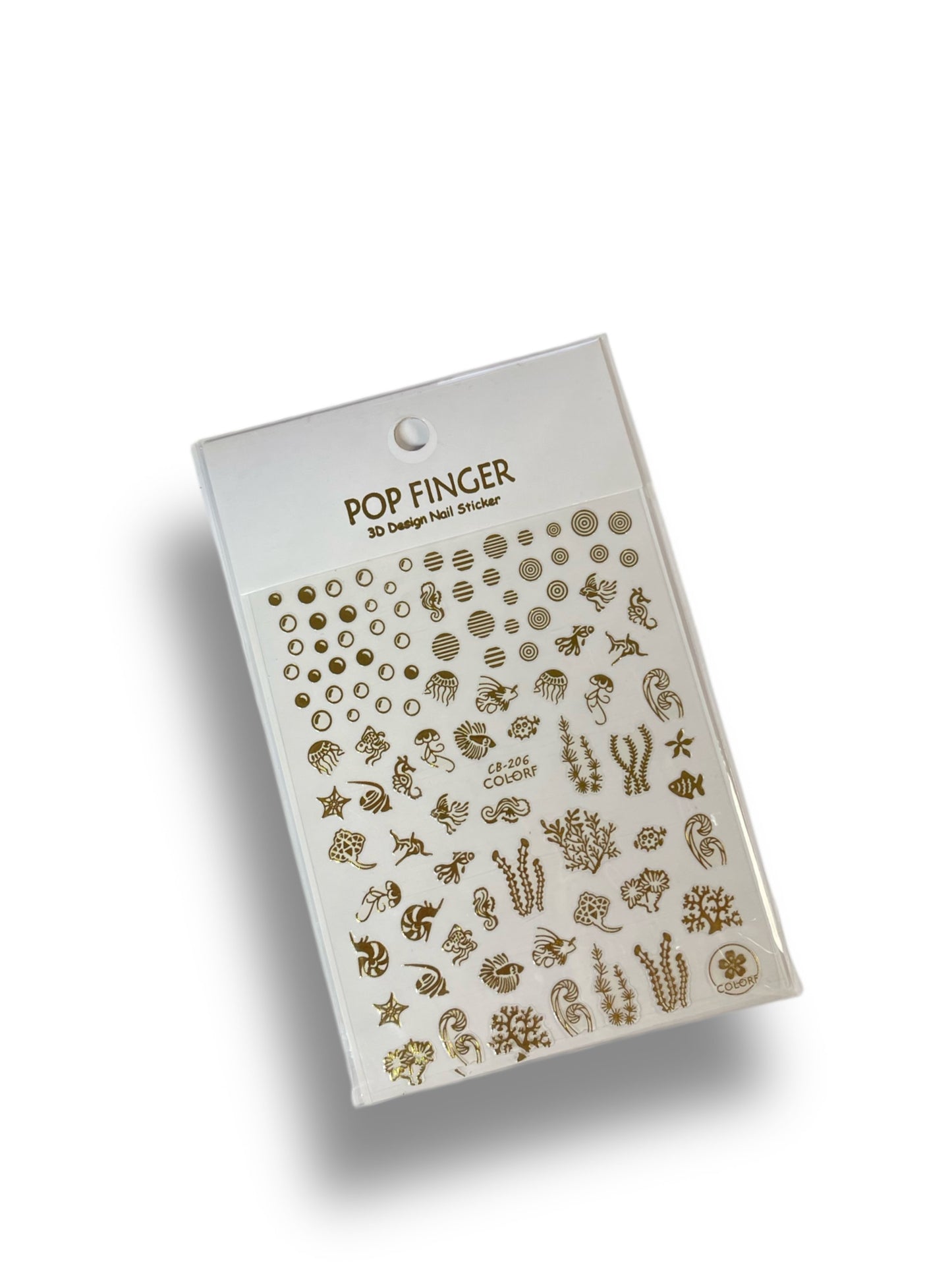 Marine Life (Gold) Stickers
