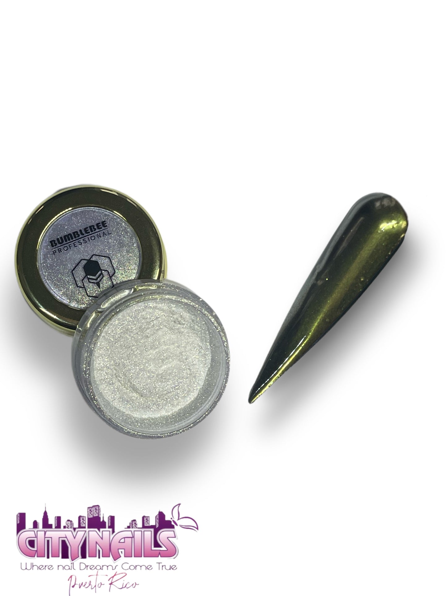 Bumblebee Chrome Powders: Moonlight White #2