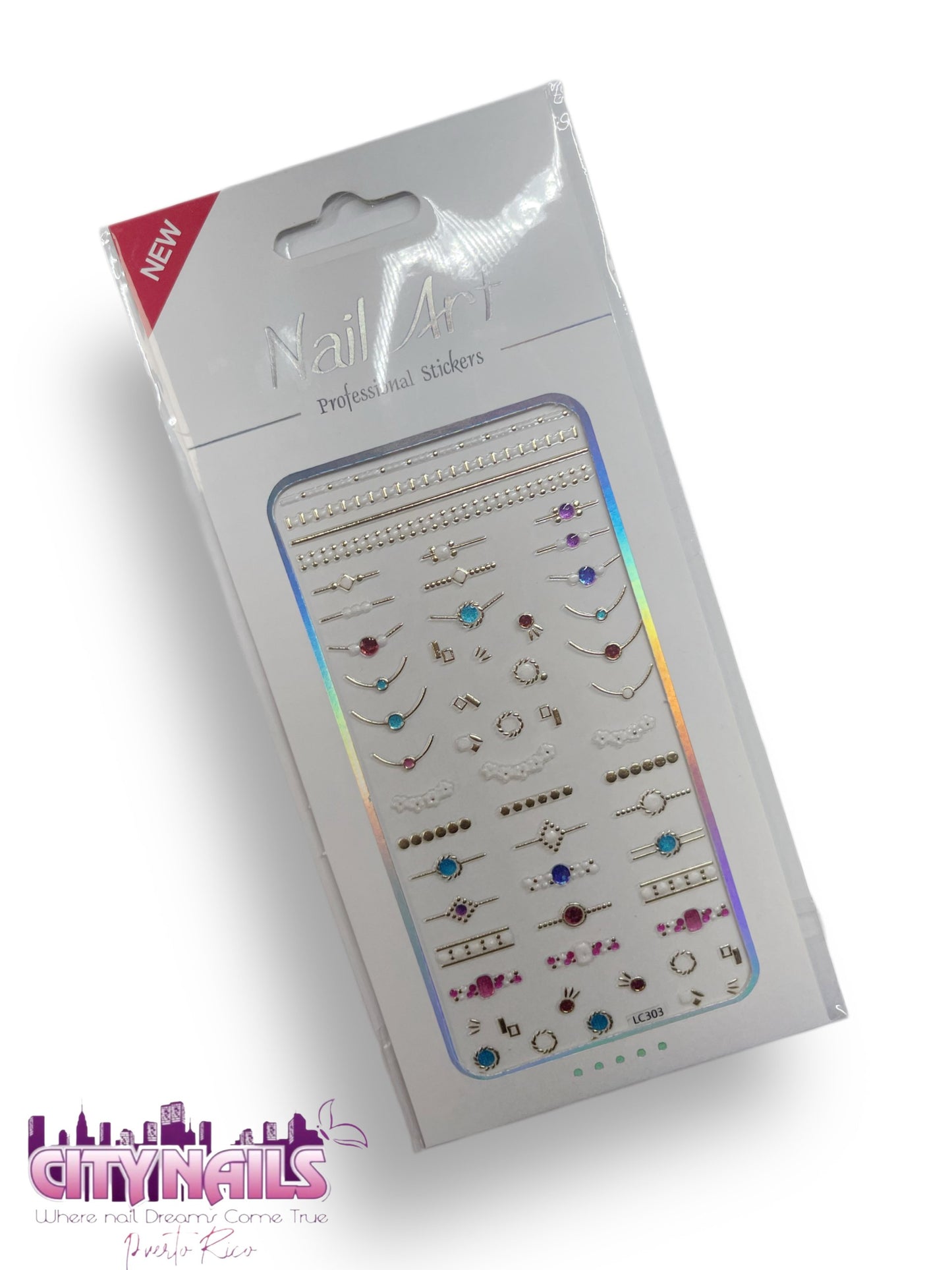 Nail Art: Jewels & Flowers