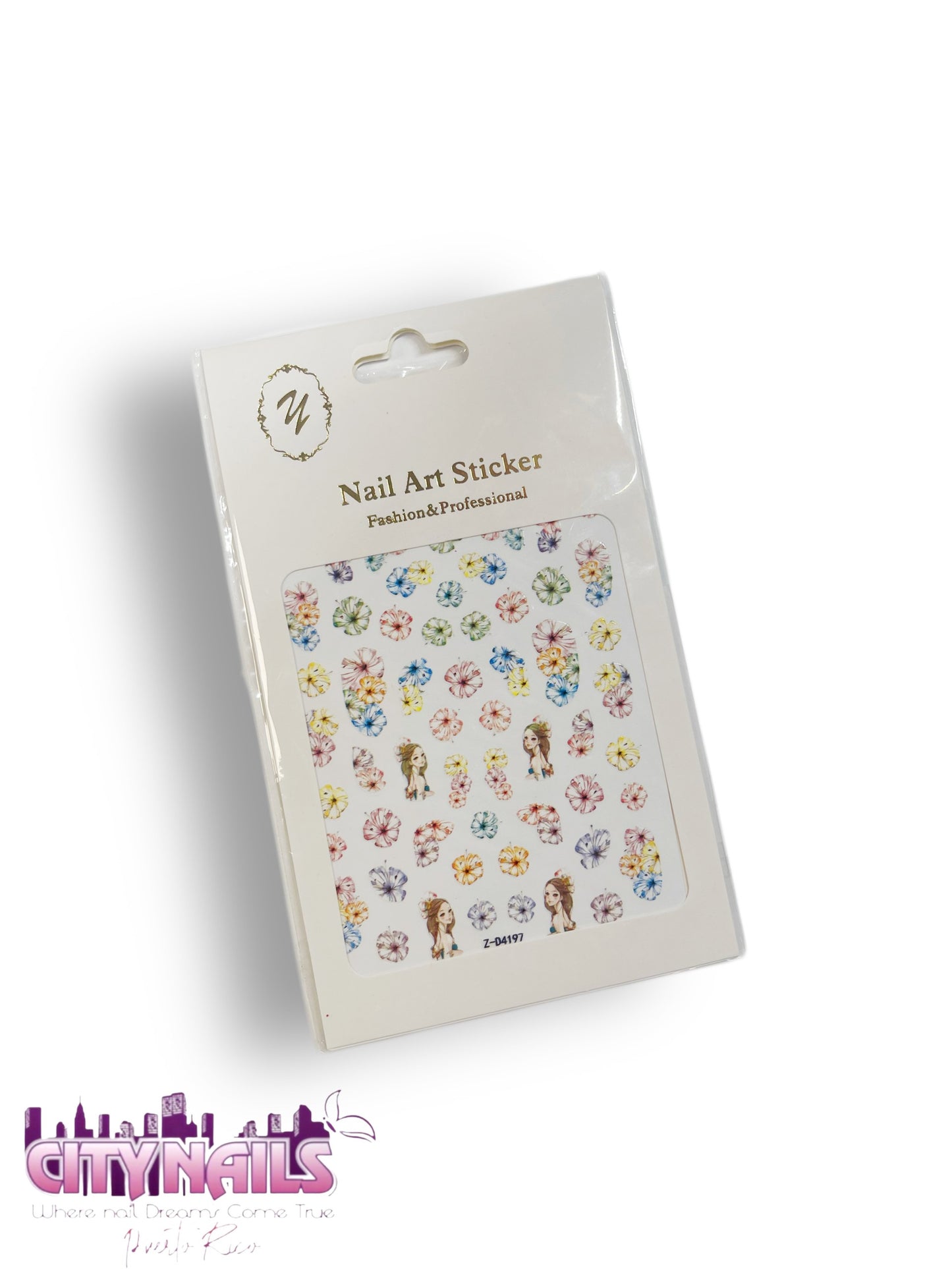 Nail Stickers: Flower Girl