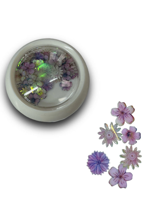 Iridiscent Flower Decoration