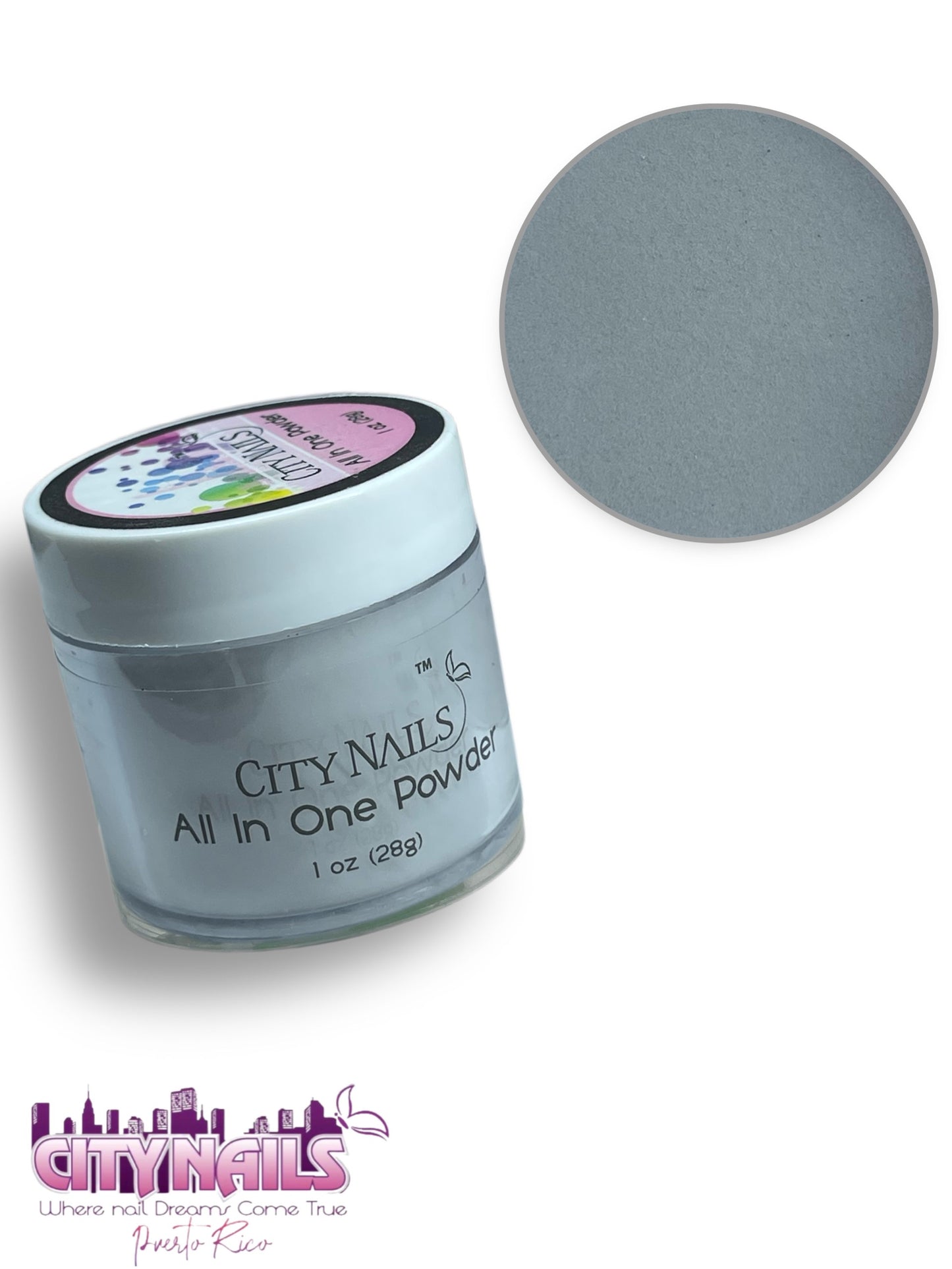 City Nails All In One Collection: Gray Shimmer