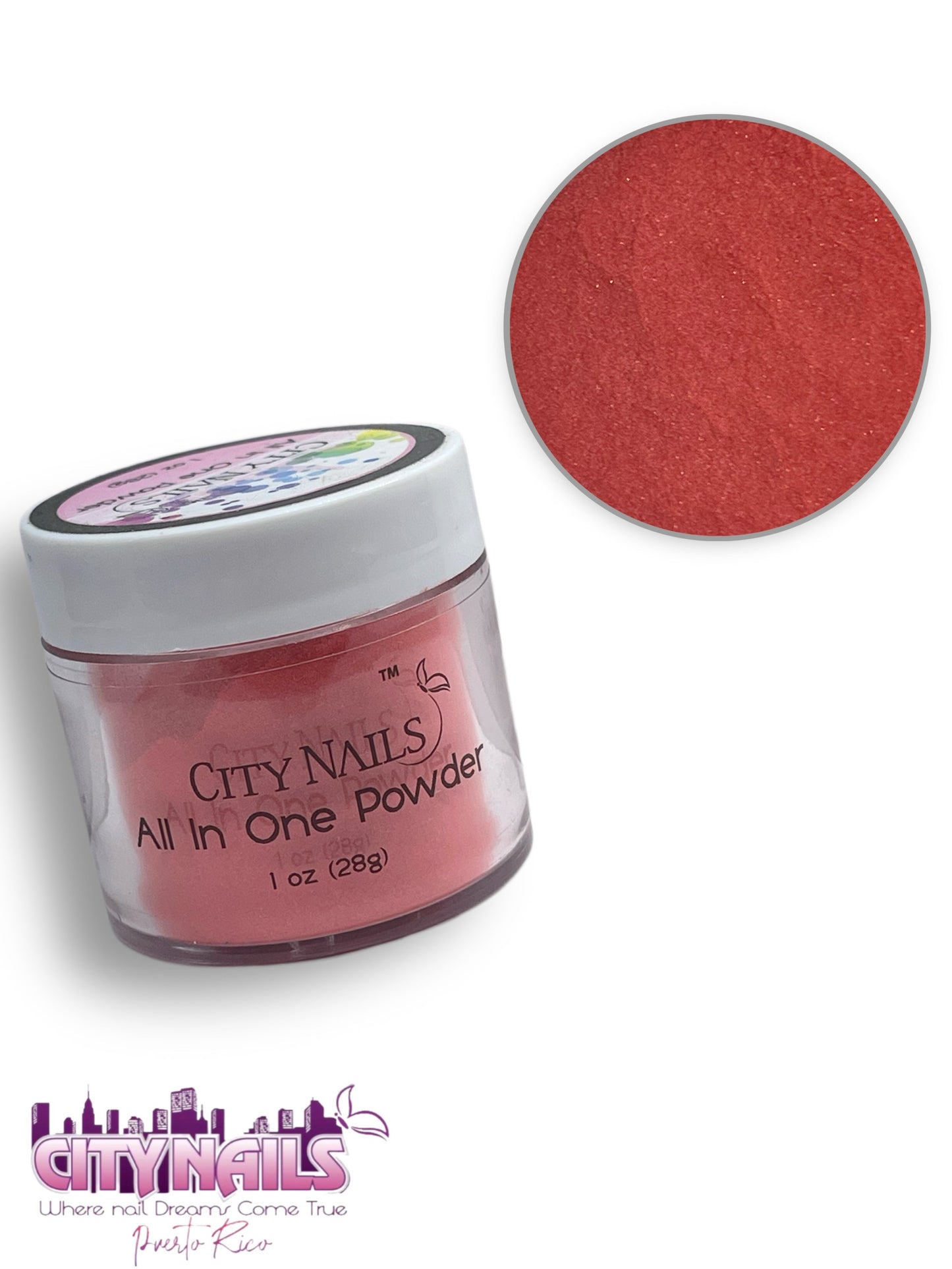 City Nails All In One Collection: Shiny Coral