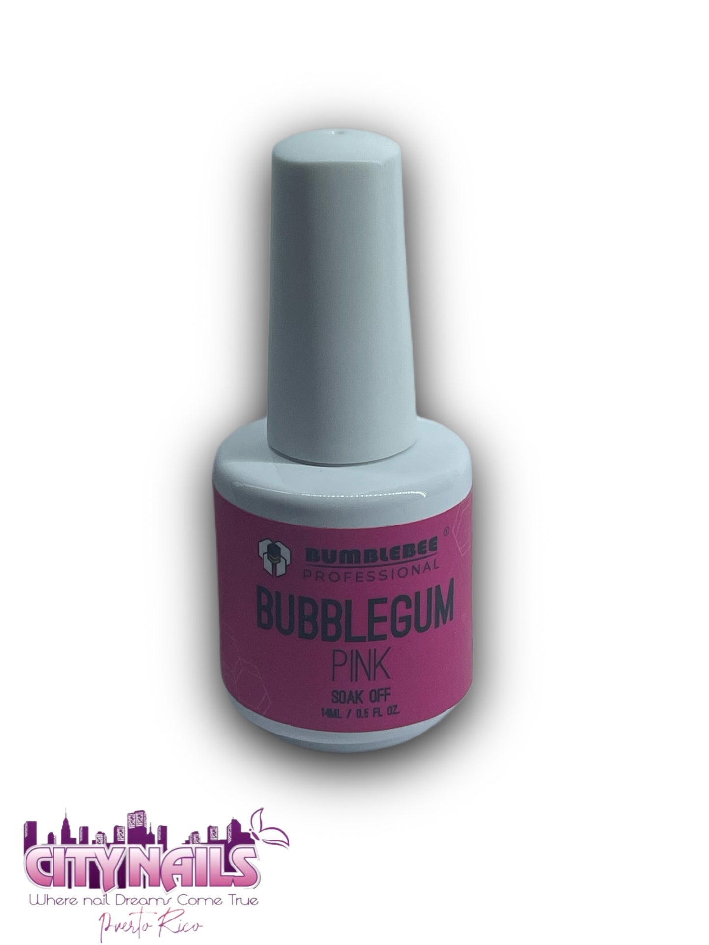 Bumblebee Bubblegum Pink Nail Primer (0.5 oz.)