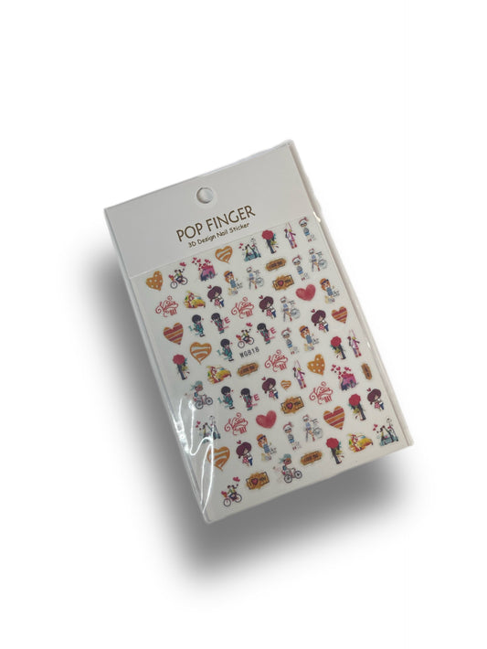 Cute Characters Ver.3 Stickers