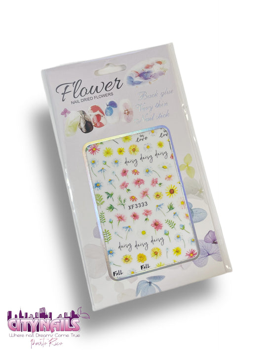 Daisy Flower Stickers