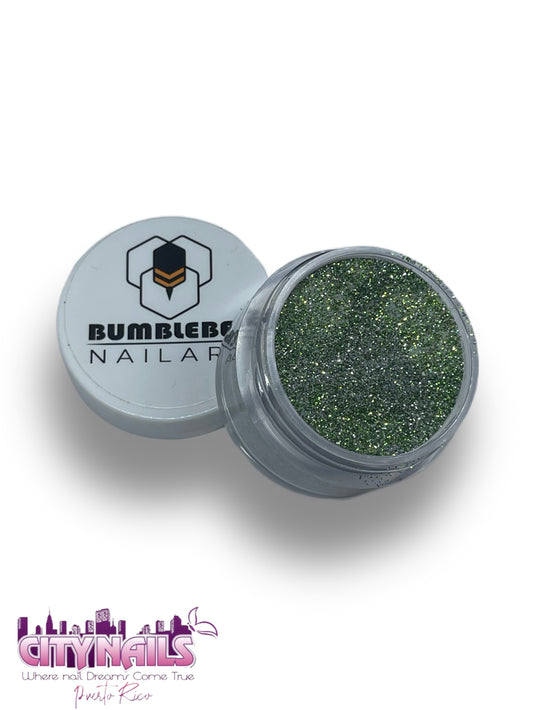 Powder Acrylics Artistry Glitz Collection: Emerald (0.5 oz.)