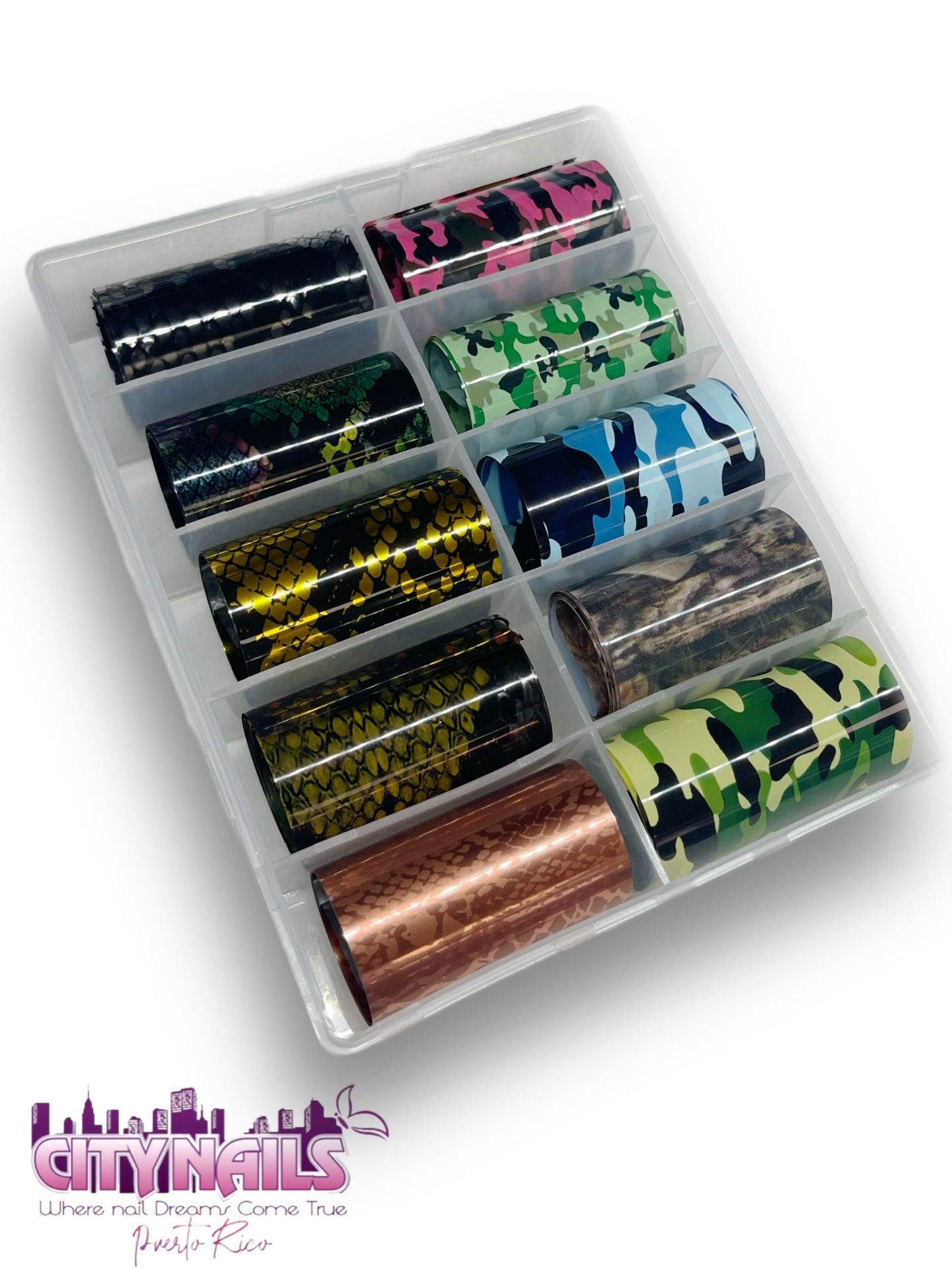 Foil Collection: Camo and Snake Print