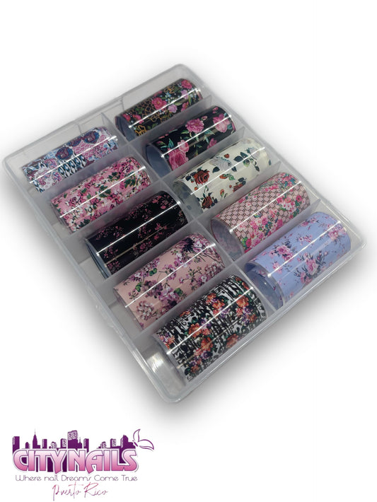 Foil Collection: Flower Patterns