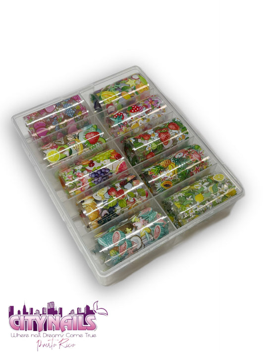 Foil Collection: Fruits
