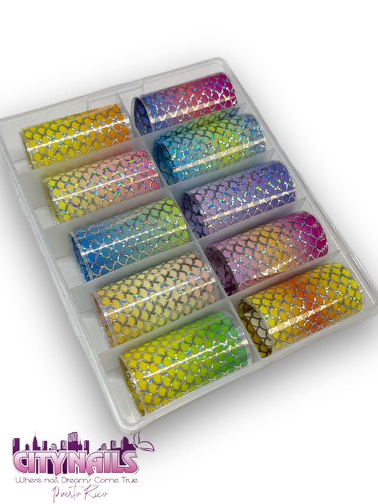 Foil Collection: Mermaid Scales