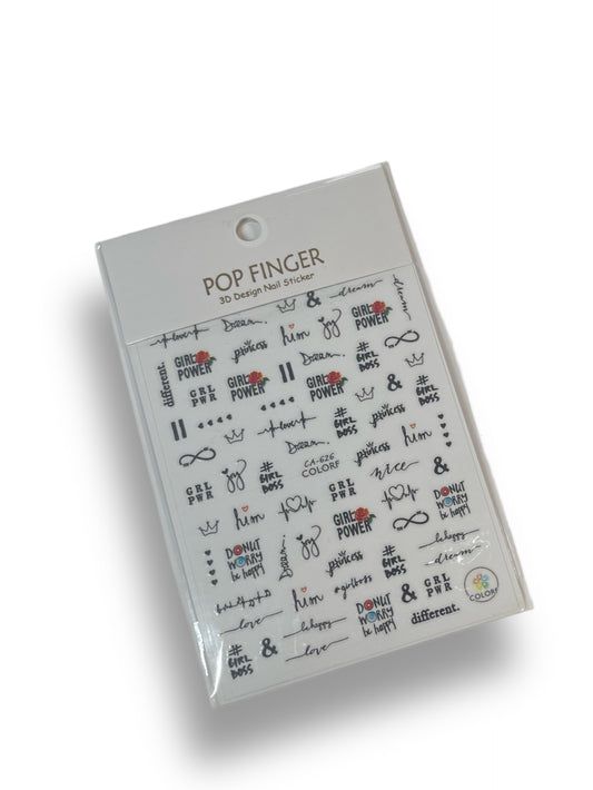 Girl Power Stickers