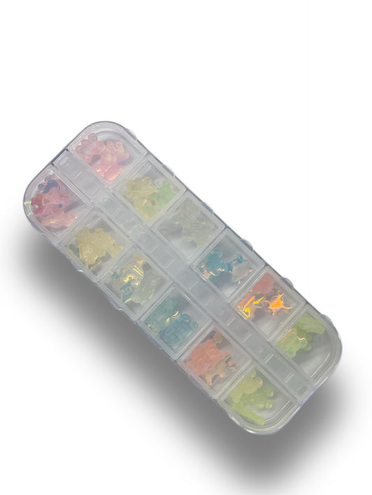 Boxed Decorations: Glow In The Dark Bears