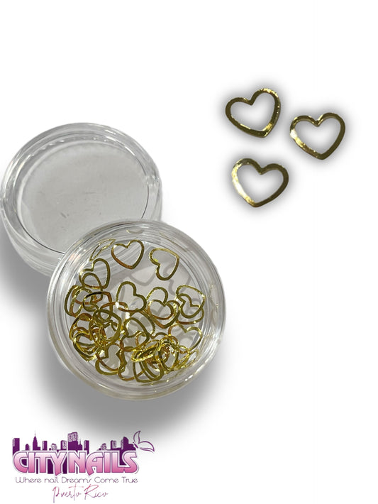 Gold Hearts