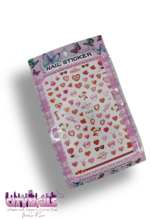Hearts Stickers