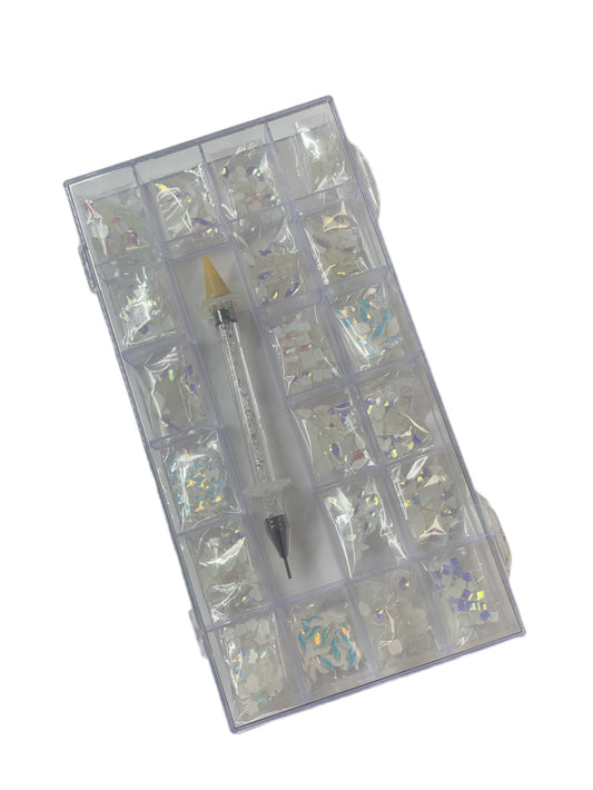 Iridescent Crystals Set