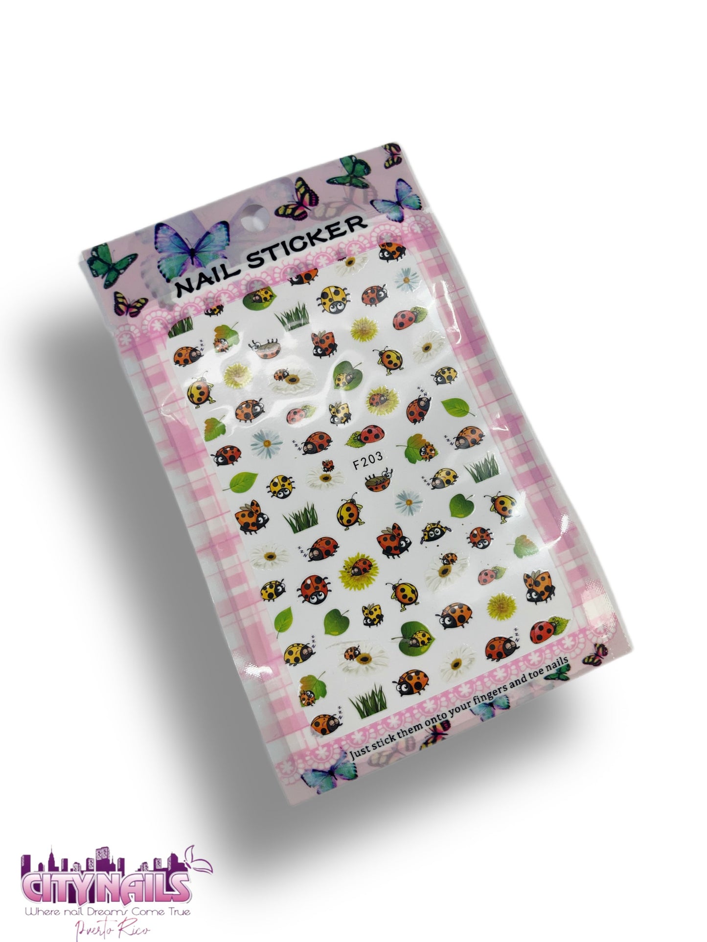 Lady Bug Stickers