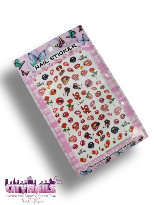 Lips Stickers