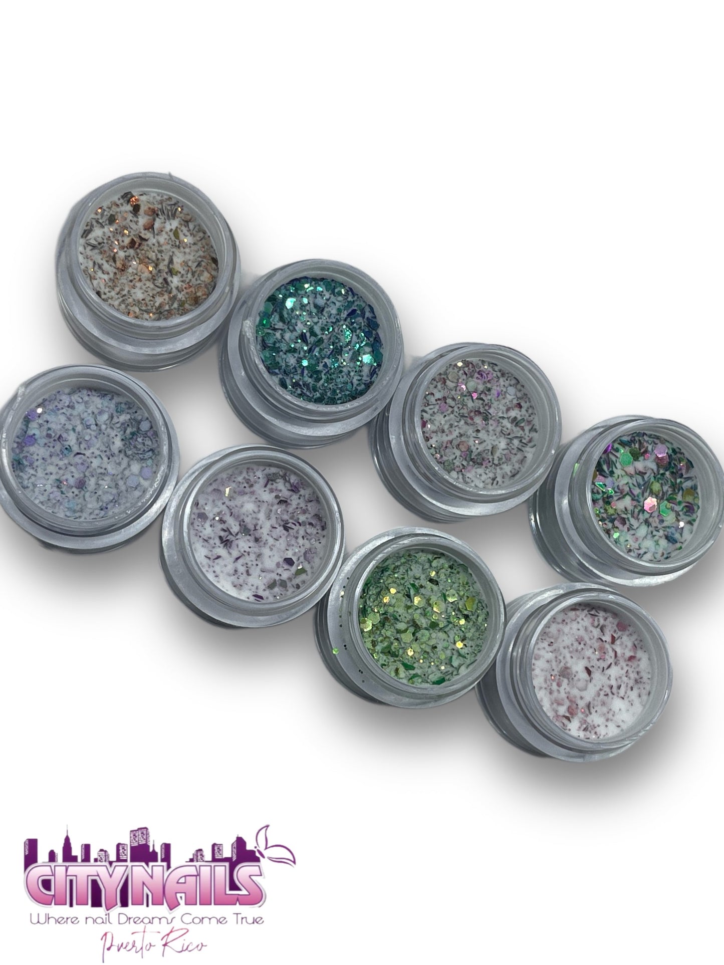 Mermaid Glitz Acrylic Powder Collection