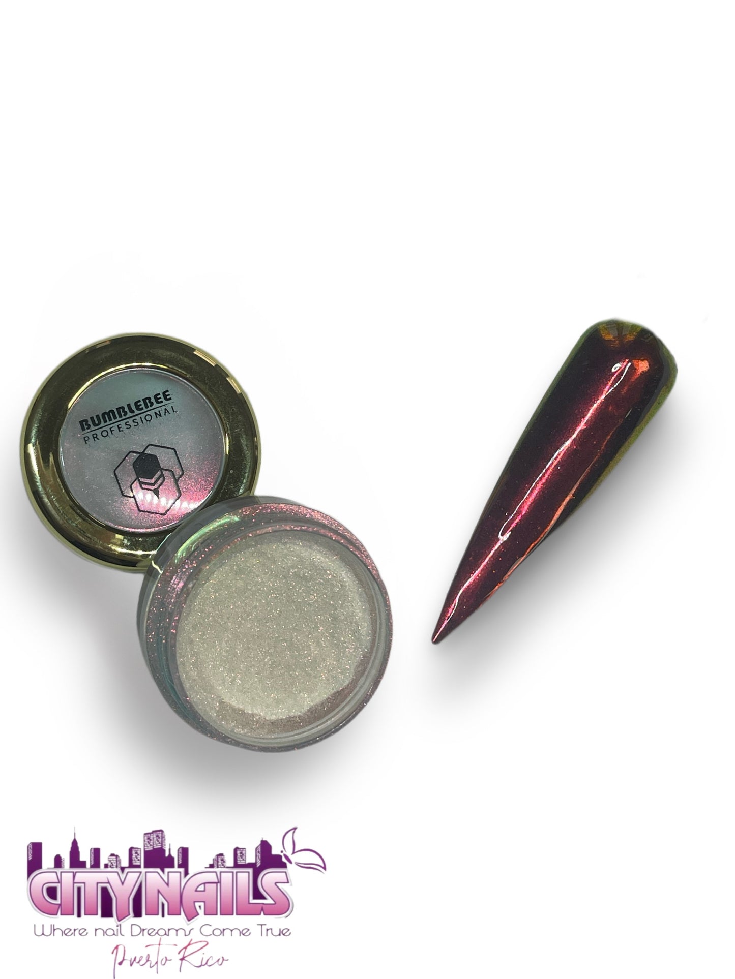 Bumblebee Chrome Powders: Moonlight White #7