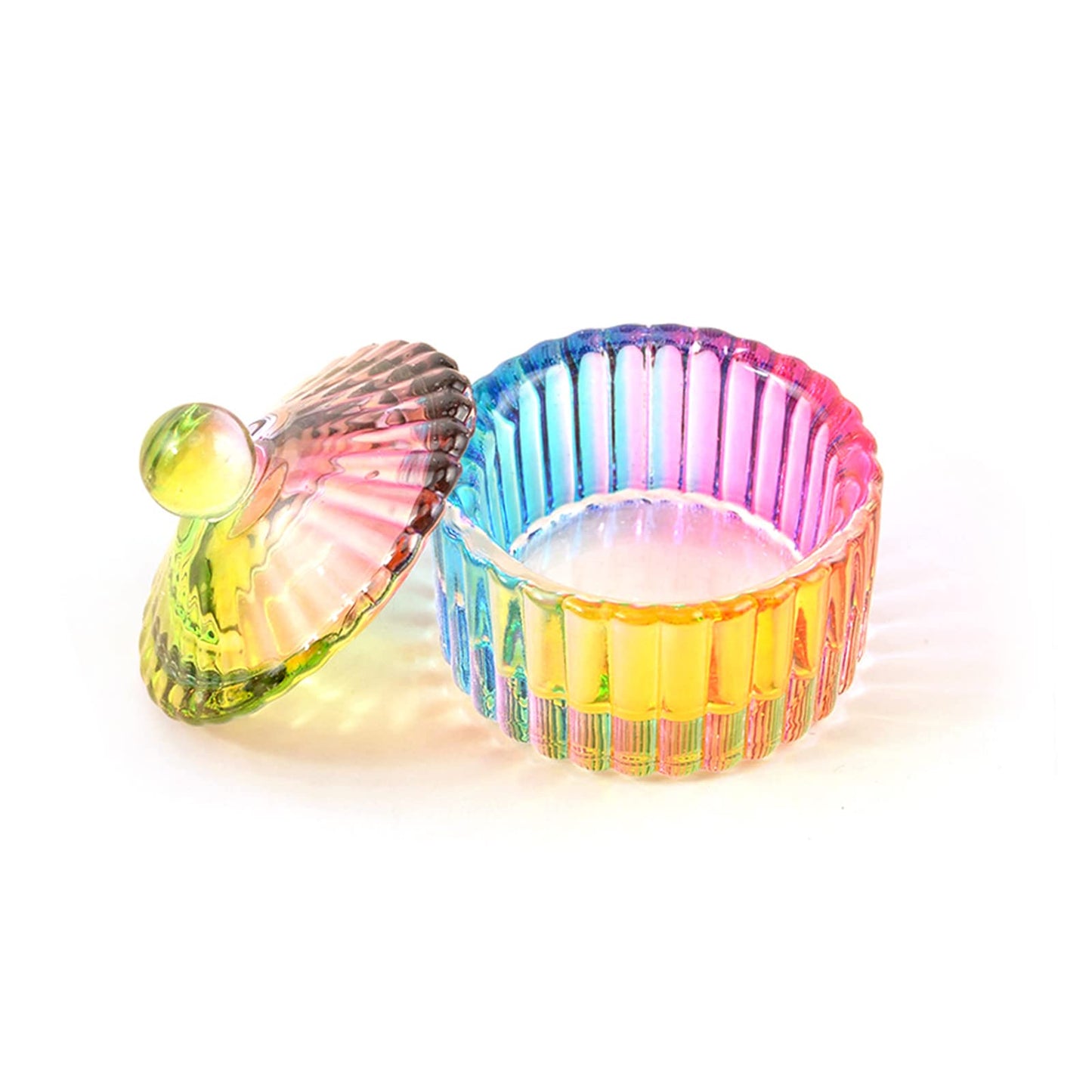 Rainbow Circle Dappen Dish
