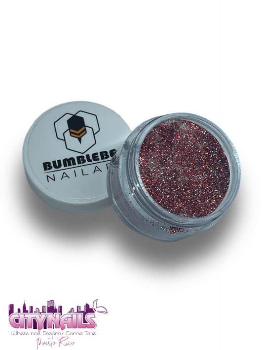 Powder Acrylics Artistry Glitz Collection: Ruby (0.5 oz.)