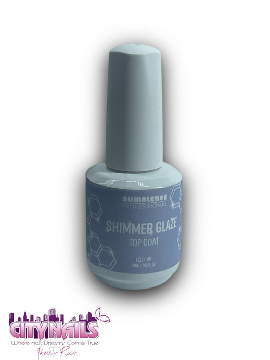 Bumblebee Shimmer Glaze Top Coat (0.5 oz.)