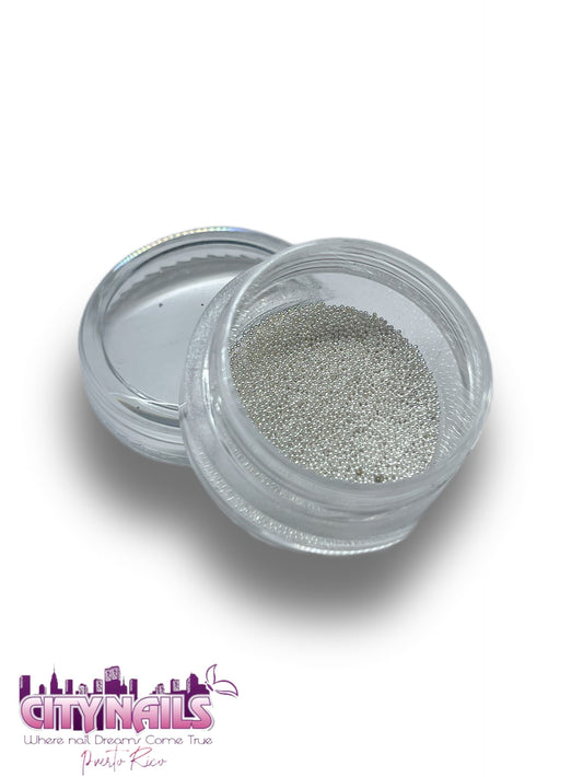 Beads Decoration: Silver